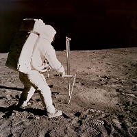 Apollo 11 EVA Frame 40-5964
