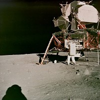 Apollo 11 EVA Unknown Frame